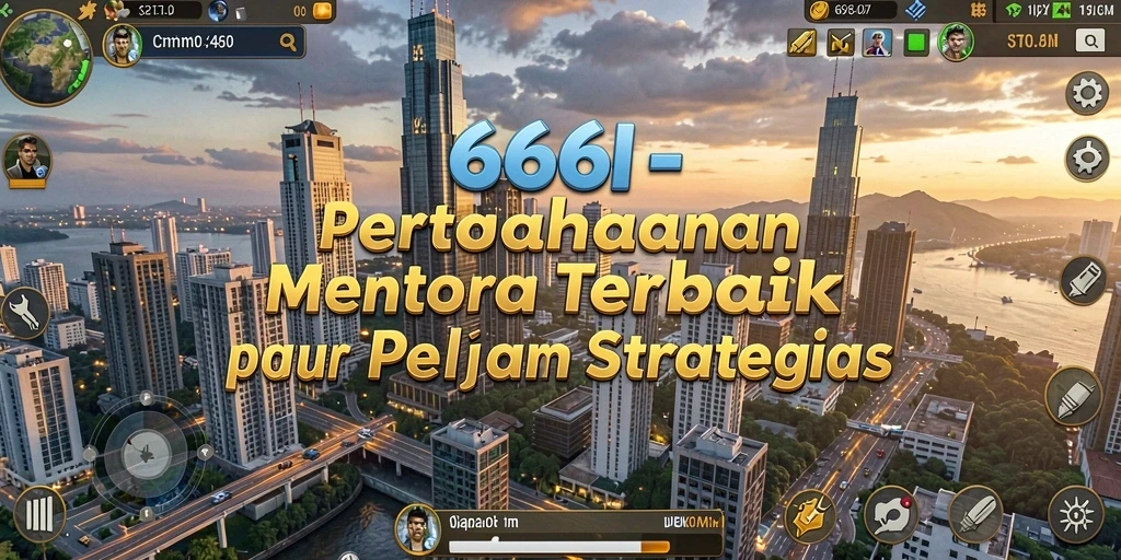 Tangkapan layar menunjukkan strategi pertahanan yang mendebarkan dalam 666I.