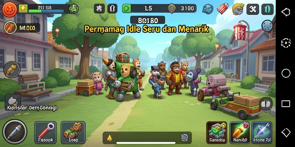 Tampilan gameplay <strong>8180</strong> yang memikat dan penuh warna.