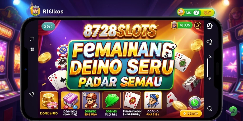 Tampilan gameplay 8728SLOTS yang seru dan menantang.