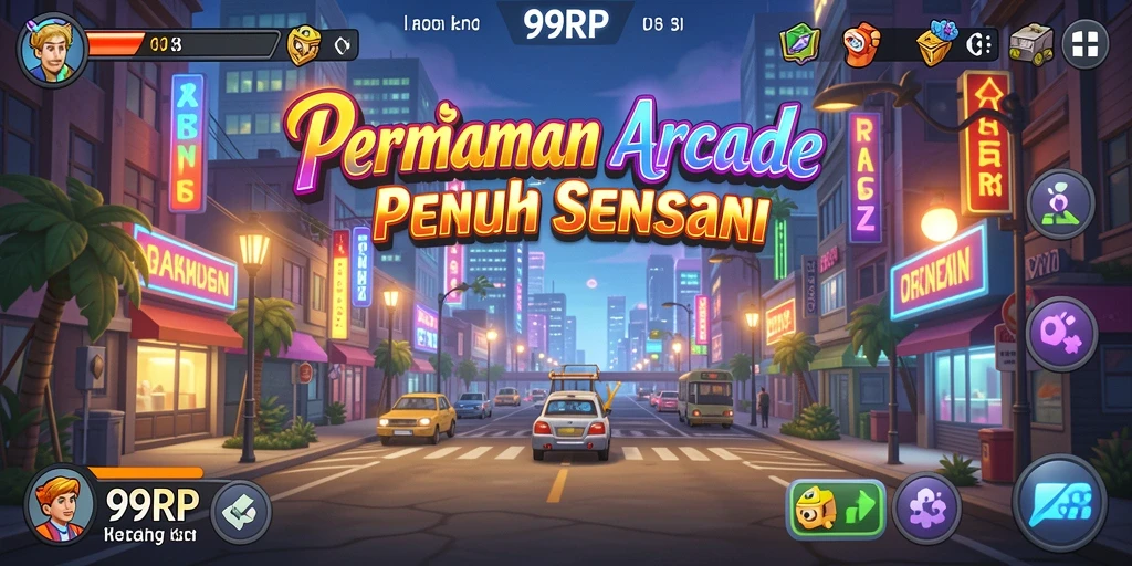 Tampilan gameplay 99RP yang seru dan menantang.