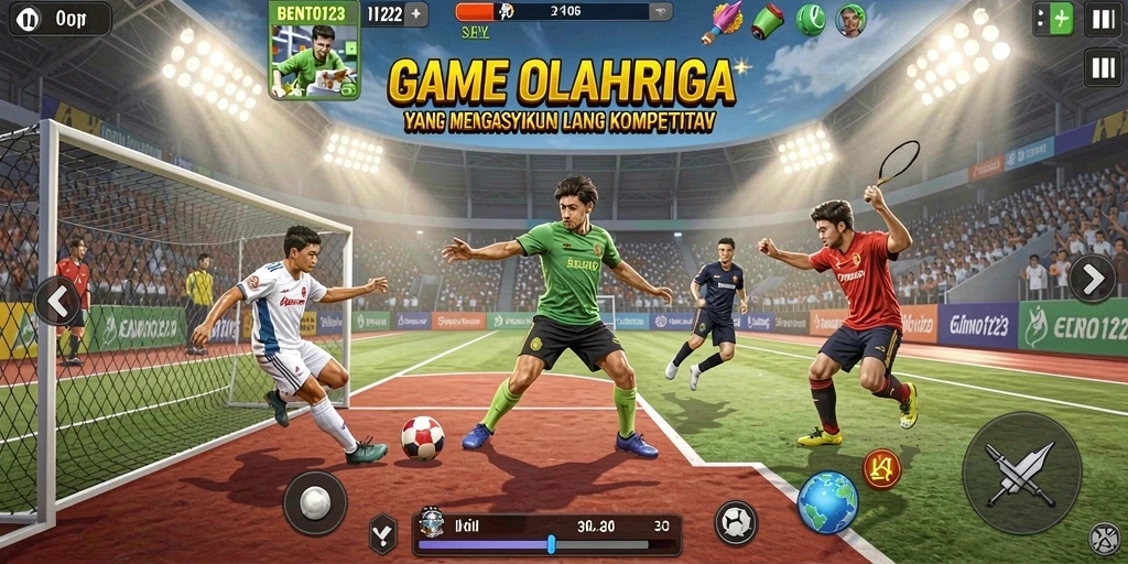 Tampilan menakjubkan dari gameplay BENTO123 yang seru.