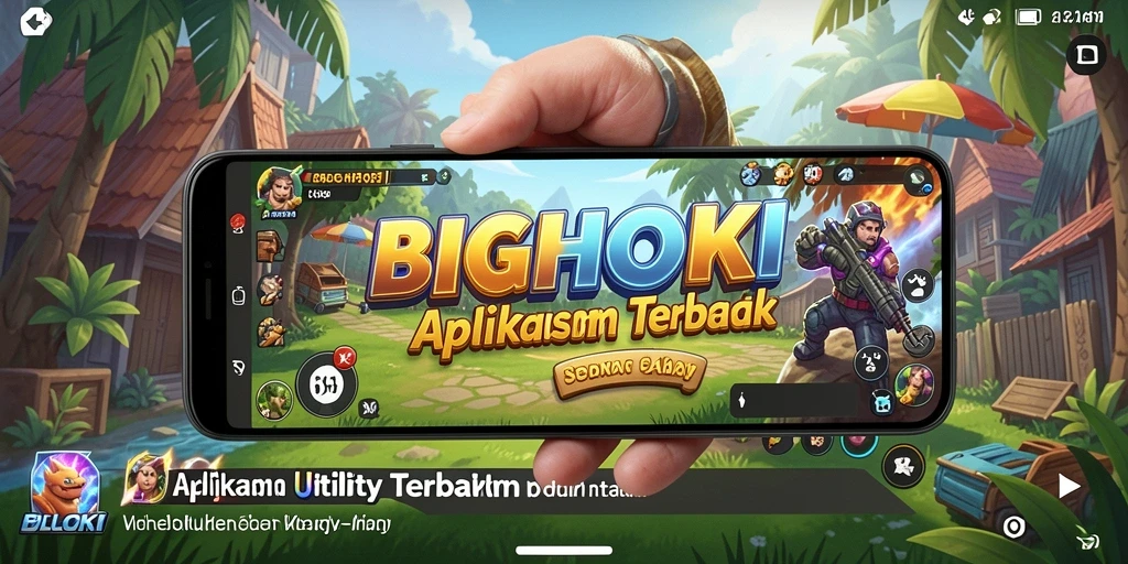 Tampilan antarmuka pengguna BIGHOKI yang intuitif dan mudah digunakan.