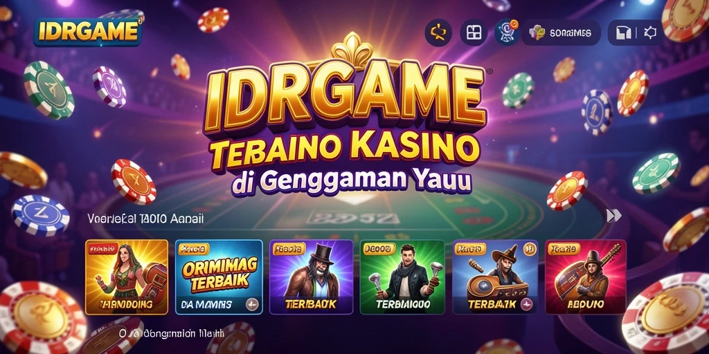 Tampilan gameplay menarik dari aplikasi Kasino IDRGAME.
