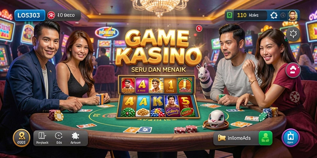 Tampilan gameplay LOS303 yang seru dan penuh aksi kasino.