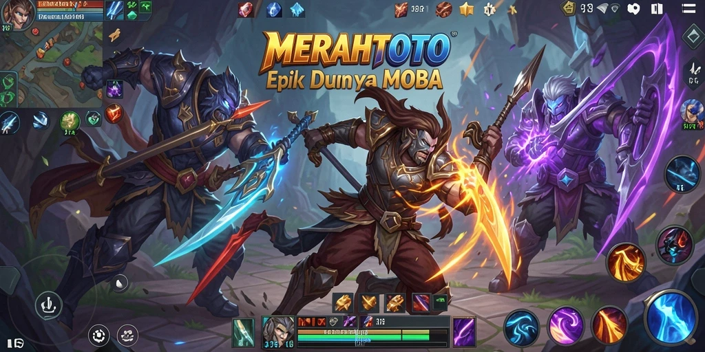 Gameplay seru dengan karakter unik dalam MERAHTOTO.