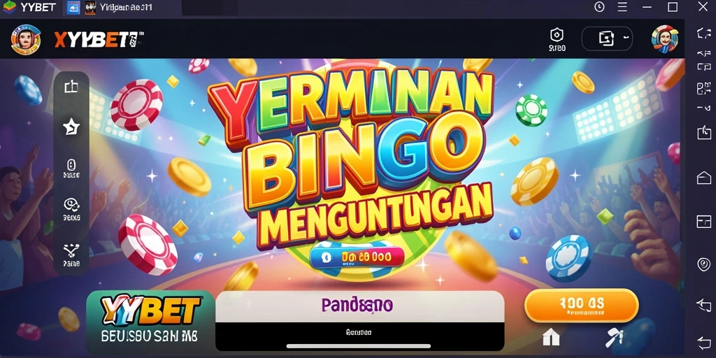 Tampilan gameplay Bingo yang menarik dan interaktif di YYBET.
